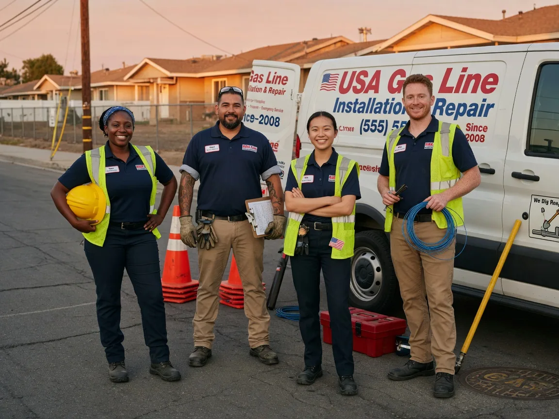 Gas Line Installation company in Edgerton, MN
